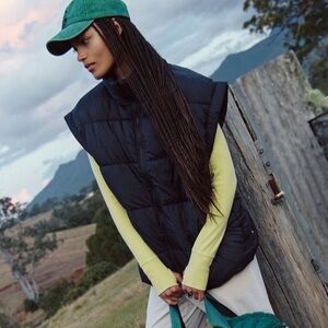 Free People In a Bubble Puffer Vest